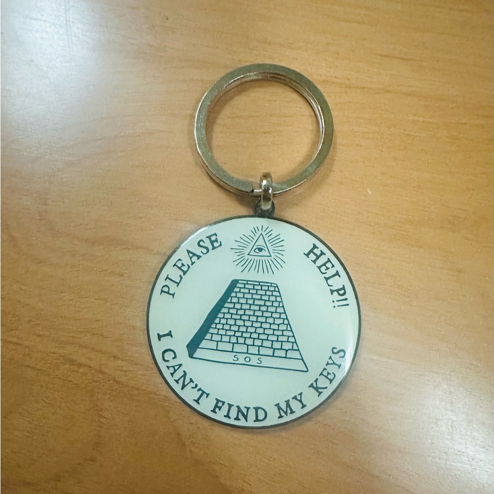 Pretty Bad Co. - Help! I Can’t Find My Keys Keychain SOS